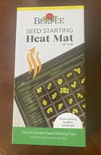 Burpee Seed Starting Heat Mat 10" x 20" Fits All Standard Plant Trays