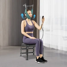 Neck Stretching Training Equipment, Electric Stretcher Cervical Traction Device