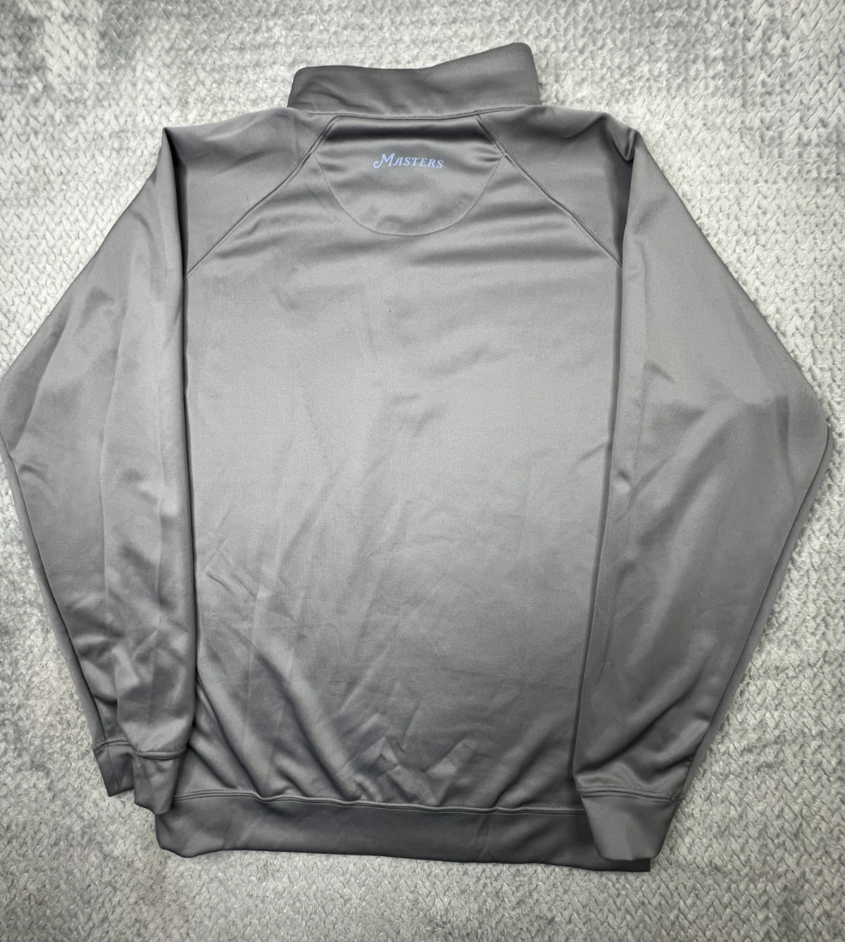 Masters Tech Quarter Zip Pullover Gray Augusta Na… - image 15