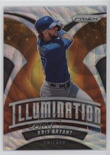 2020 Panini Prizm Illumination Blue Wave Prizm 54/60 Kris Bryant #I-9 13c1