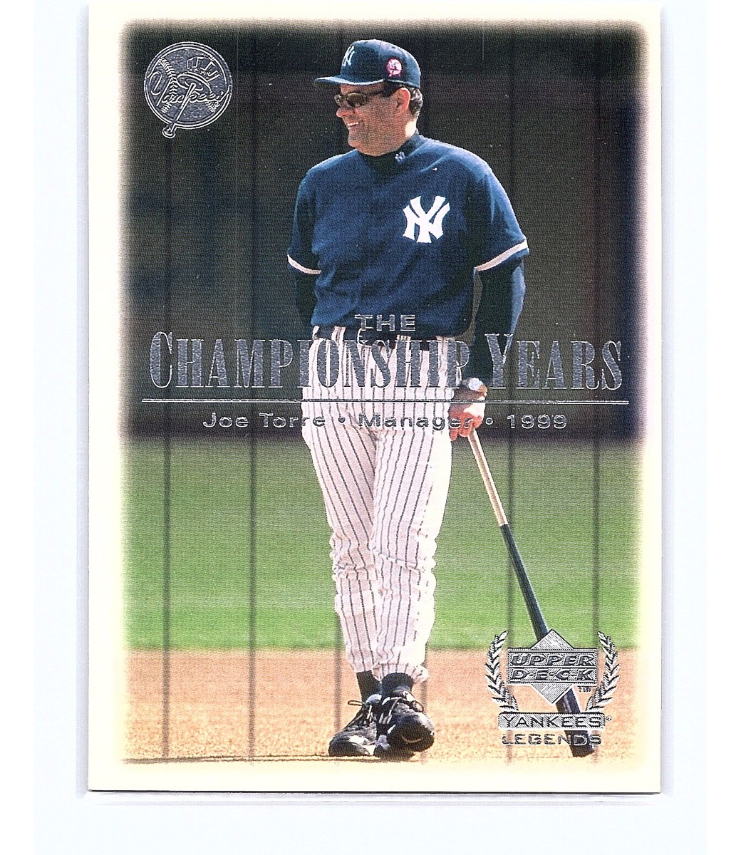 2000 Upper Deck Yankees Legends The Championship Years Joe Torre