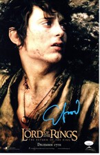 Elijah Wood signed 11x17 Poster Frodo Baggins The Lord of the Rings JSA