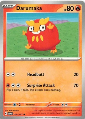 Pokémon TCG Pokémon Darumaka