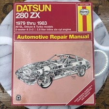Repair Manual Haynes 28014 Fits 79-83 Nissan 280zx for sale online