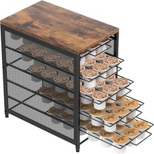 Coffee Pod Holder for Counter, 5 Tier Coffee Pod Drawer for Keurig Pod Storage