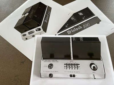 McIntosh MC100  Original Photos - SUPER RARE