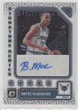 2023-24 Panini Donruss Optic Signature Series Bryce McGowens #SS-MCG Auto 0nm7