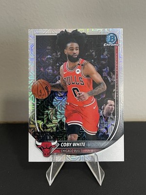 Topps 2025-26 Bowman Chrome Coby White Mojo Refractor Basketball Card #BCV-71