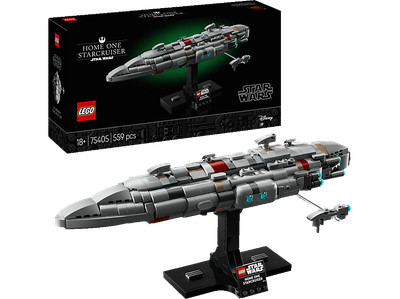 LEGO Star Wars  75405 Home One Starcruiser Bausatz, Mehrfarbig