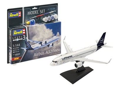 REVELL 63842 Model Set Airbus A320neo Lufthansa ''New Livery'' # NEW in 