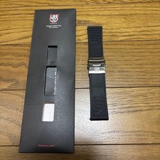 Luminox Diver Watch Rubber Strap 24mm Black Luminox Rubber Band wrist 18cm