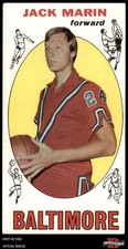 1969 Topps #26 Jack Marin Bullets (Wizards) RC Duke 4 - VG/EX