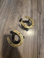 2 X Haczyki na uzdę do butów końskich