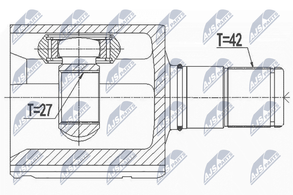 N.T.Y. NPW-VW-062.NTY Joint Kit, drive shaft for VW