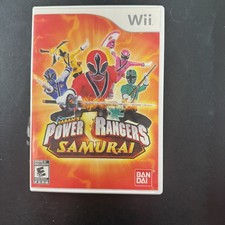 Saban's Power Rangers Samurai Nintendo Wii 2011 Namco Bandai Games Action North