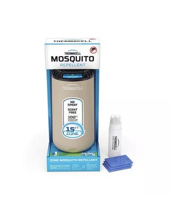 Thermacell Mosquito Repellent Patio Shield, Riverbed, Scent Free, 15ft Zone