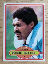 1980 Topps #79 Robert Brazile (MINT)