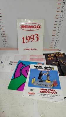 Remco Toys 1993 Toy Catalog,media Plan ,price List 