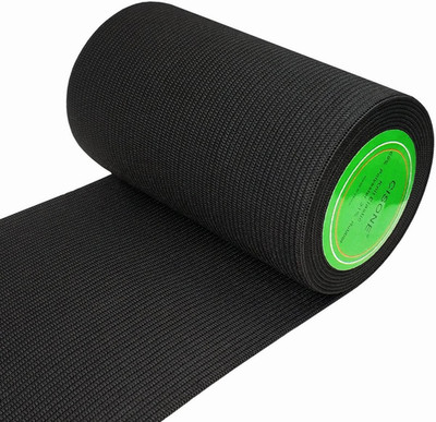 Knit Elastic 4 Inch Wide Black Heavy Stretch High Elasticity Knit Elastic Band 3