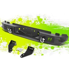Steel Rear Step Bumper Face Bar Guardd Ring For Ford F250 F350 Super Duty 99-16
