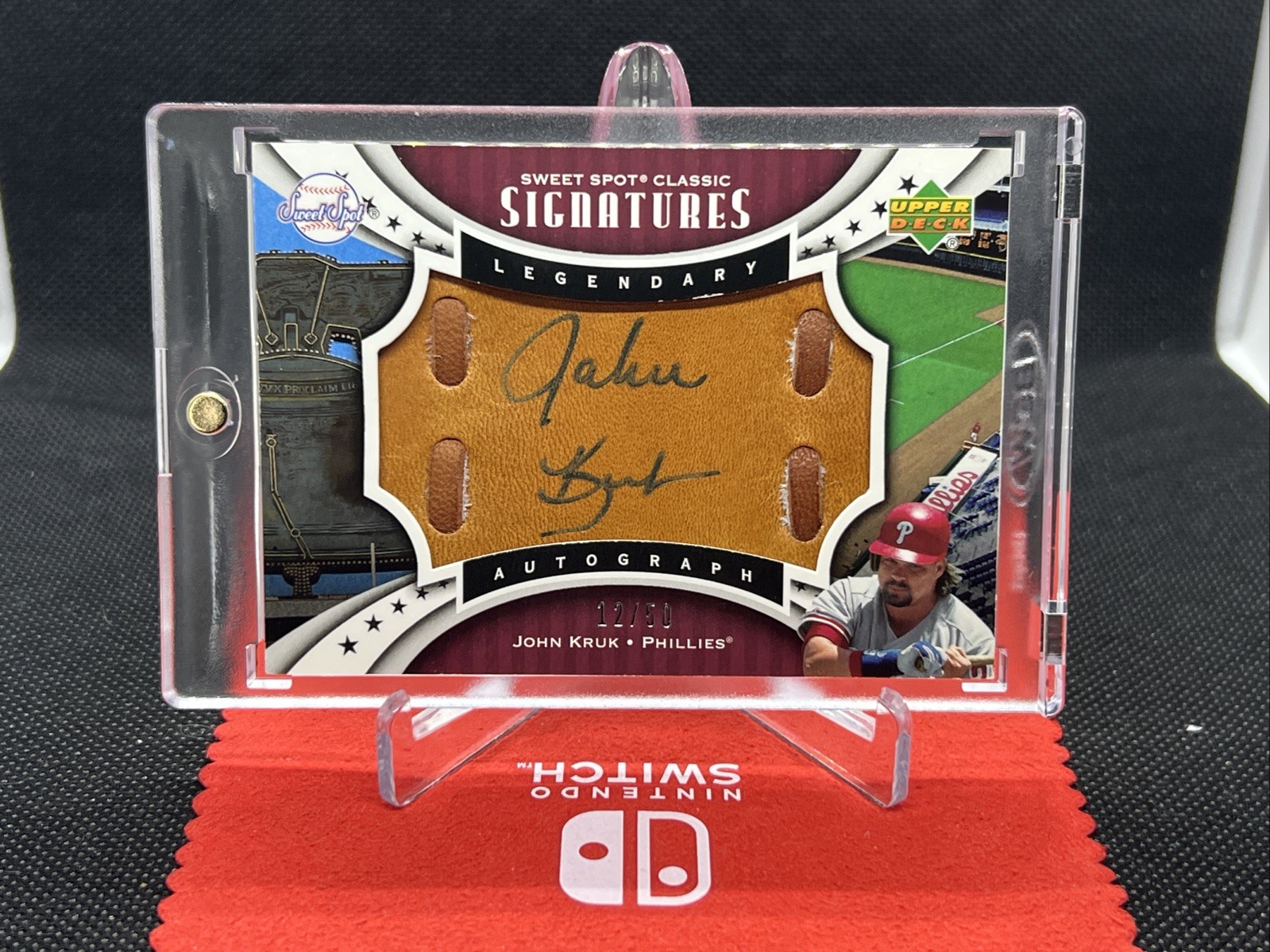 2007 Upper Deck Sweet Spot Classic - Legendary Autograph John Kruk #SPS-JK /50