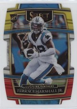 2021 Panini Select Concourse Red & Yellow Prizm Die-Cut Terrace Marshall Jr 11pj