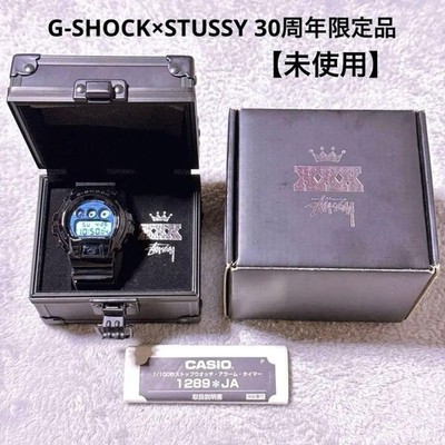 Casio G-Shock STUSSY 30th Anniversary Collab Model DW-6900ST Black with box