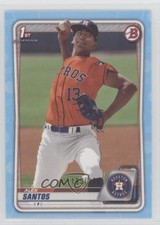 2020 Bowman Draft Sky Blue Border 193/499 Alex Santos #BD-139 0h6f
