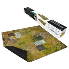 Halo Flashpoint Field Outpost Deluxe Gaming Mat Mantic Games 28mm 343 Bungee YHP