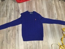 men polo sweater pre own MEDIUM
