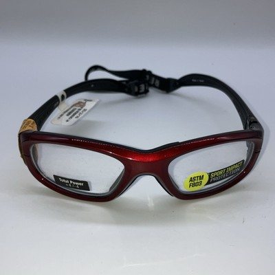 #ad LIBERTY SPORT REC SPECS MX20 MAXX 51 17 125 RED KIDS YOUTH SAFETY EYE GLASSES $26.88