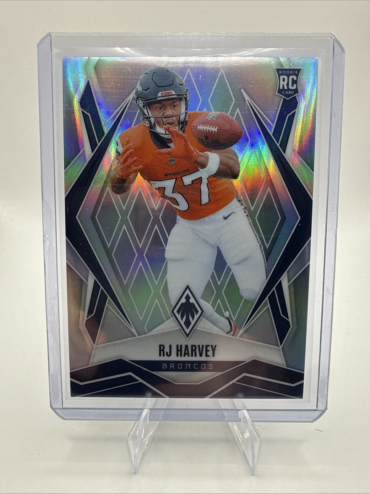 2025 Panini Phoenix - Rookies RJ Harvey #176 Silver (RC)