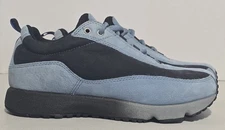 ECCO Receptors Blue Suede Leather Hiking, Walking Trail Shoes, Womens Size 7 US