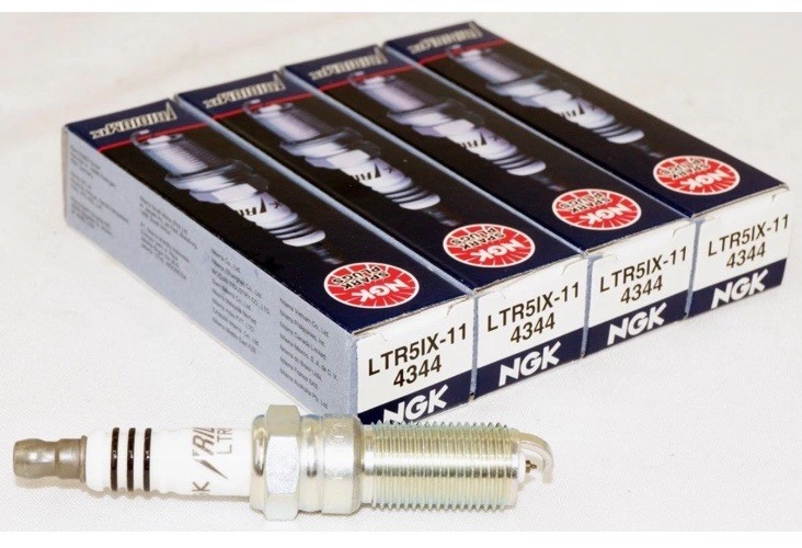 Pack of 4 Genuine NGK 4344 Iridium IX Spark Plugs LTR5IX-11 for Ford GM Polaris