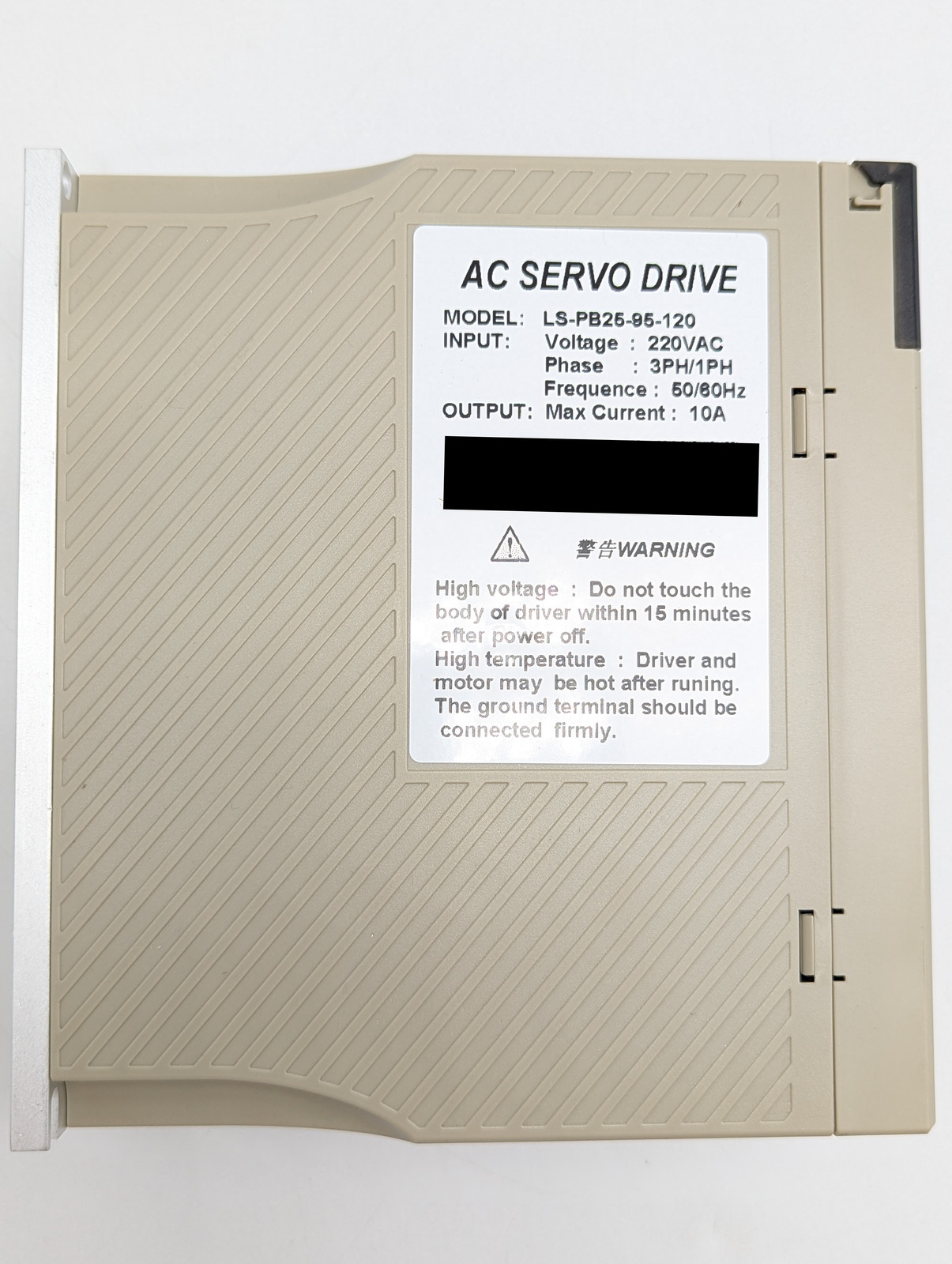 Unbranded AC Servo Drive LS-PB25-95-120 220VAC 50/60Hz 3PH/1PH Lot of 5