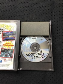 Panzer Dragoon ( Sega Saturn 1995) Complete Foam Manual Registration Card