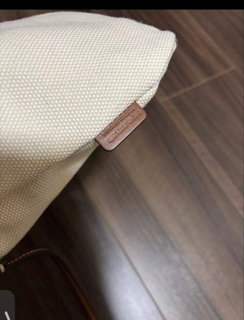 Burberry Mini Drawstring Shoulder Bag Canvas Leat… - image 15