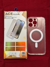 For iPhone 17 16 15 14 Pro Max Shockproof Case 2 Screen Protector auto align