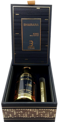 Bharara King Gold Edition Eau De Parfum Spray For Men 3.4 Oz / 100