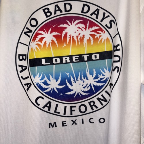 No Bad Days Dri-fit XXXL Baja Mexico Loreto BCS Long Sleeve Excellent Shape - Picture 6 of 6