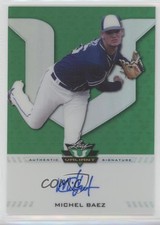 2017 Leaf Valiant Draft Green 62/99 Michel Baez #BA-MB1 Auto 2ck