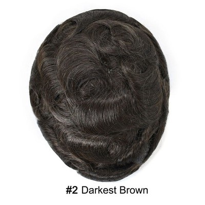 Full French Lace Hair Replacement System For Man Swiss Lace Men Toupee Hairpiece