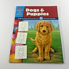 Learn to Draw Dogs  Puppies Paperback Book