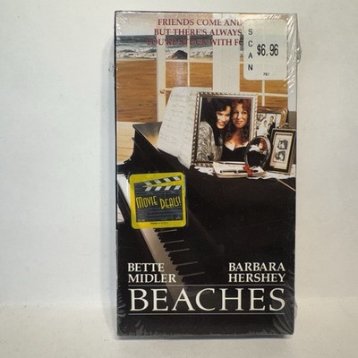 Beaches 1996 Touchstone Home Video Bette Midler VHS SEALED vintage Original
