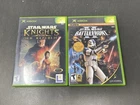 Star Wars Knights of the Old Republic & BattleFront II (Microsoft Xbox )