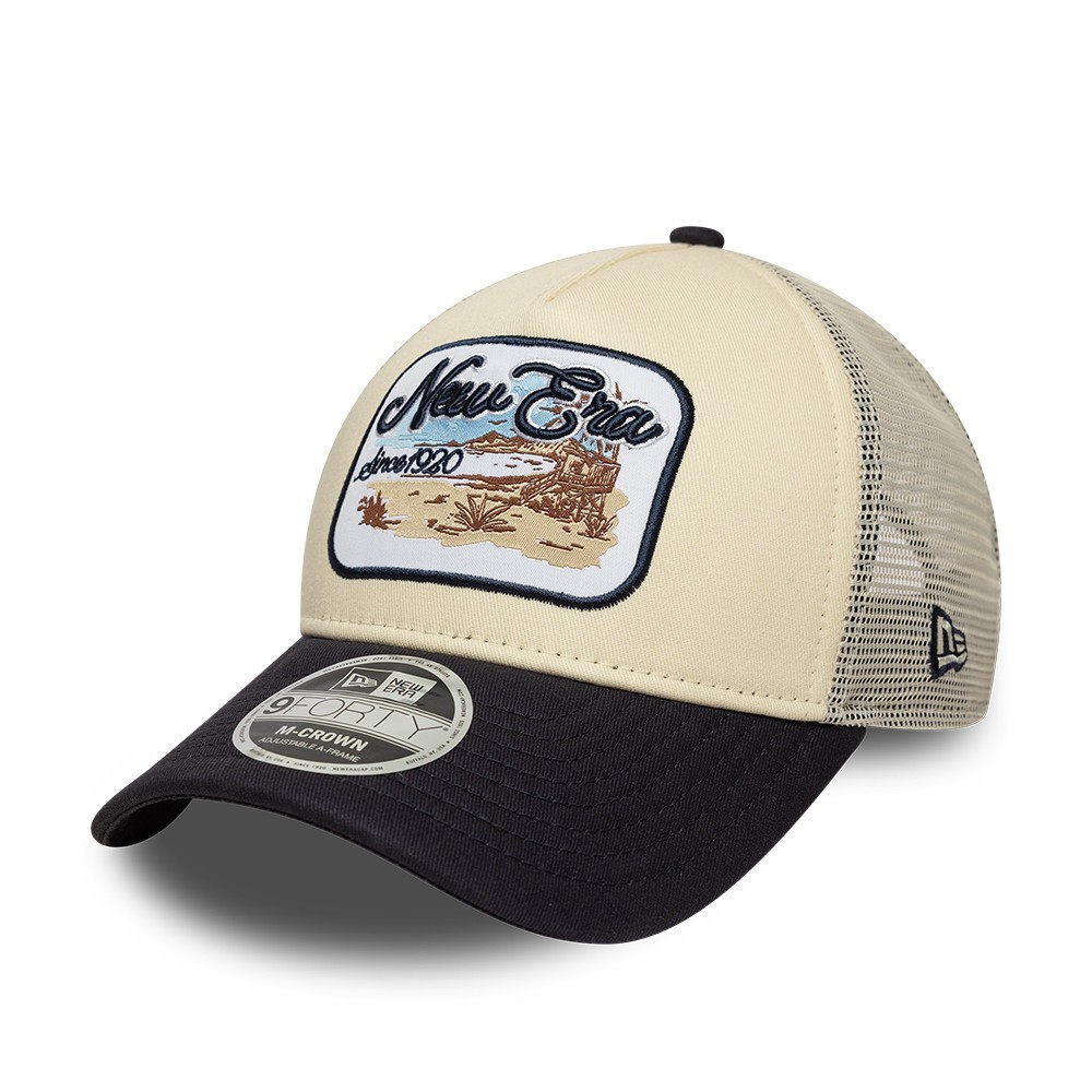 NEW ERA 9FORTY TRUCKER CAP.SINCE 1920 M CROWN A FRAME SNAPBACK BASEBALL HAT S26