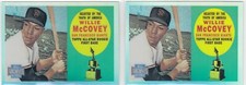 (2) 2001 Willie McCovey Topps Archives Reserve ROOKIE REPRINT #50 - SF Giants