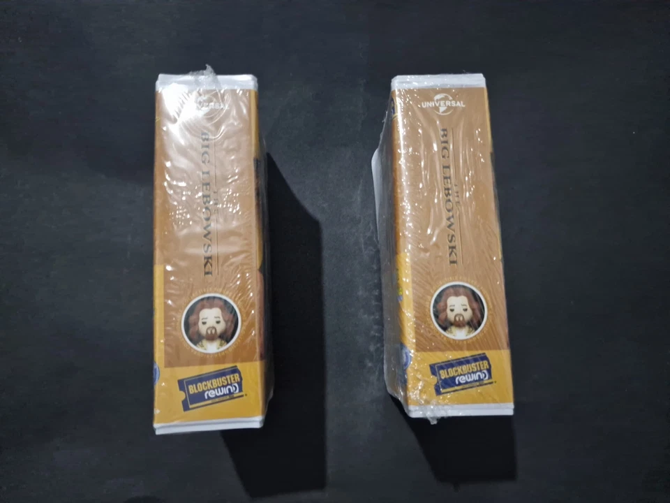 SEALED FUNKO BLOCKBUSTER REWIND: THE BIG LEBOWSKI - THE DUDE VINYL FIGURE X2 - Image 2 of 4