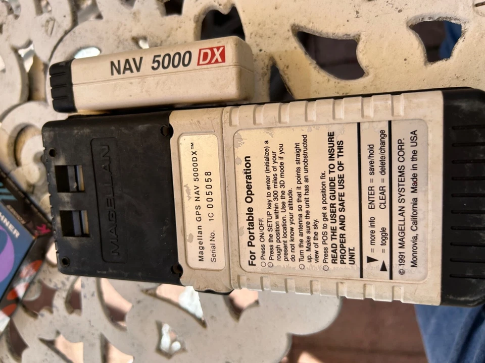 Magellan NAV 5000 DXPersonal Navigator GPS Handheld, as is, not tested - Image 2 of 4