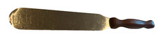 Cutco number 28 spreader knife with brown handle Made in USA
